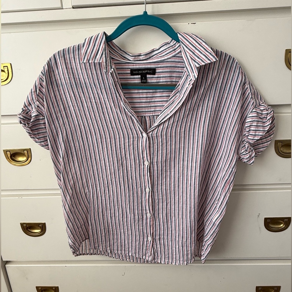 Banana Republic Striped Shirt